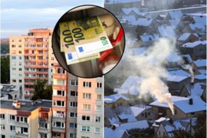 Spaudžiant speigui nerenovuotuose namuose šilumos poreikis augo 3–4 kartus