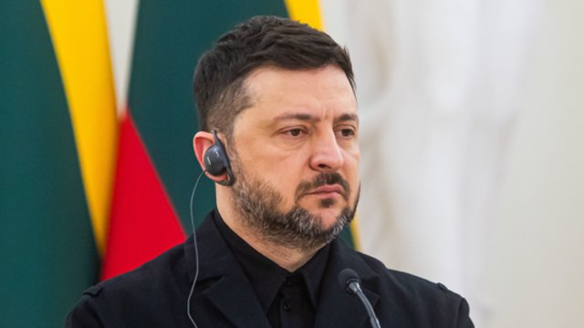 Pasirodžius pranešimams apie prezidento rinkimus – V. Zelenskio reakcija