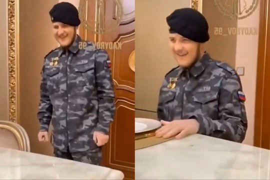 Parodė, kaip po avarijos atrodo R. Kadyrovo sūnus