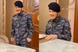 Parodė, kaip po avarijos atrodo R. Kadyrovo sūnus