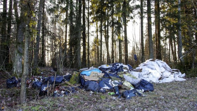 Nemažėjantys šiukšlių mastai miškuose atskleidė kitą pusę: akiratyje atsidūrė ir Seimo narys