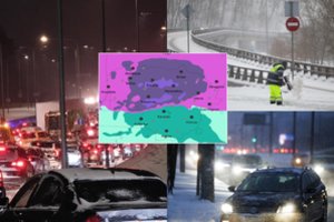 Iš sinoptiko – įspėjimas dėl penktadienio, gausios porcijos kritulių ir žinia apie sugrįžtantį šaltį