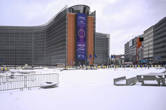 EK pastate Briuselyje – Belgijos policija krata