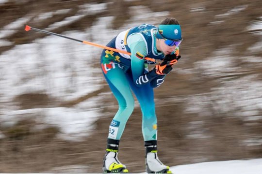 Olimpinėje slidinėjimo trasoje I. Dainytė pasiekė asmeninį rekordą, o bebaimę E. Savickaitę pristabdė lūžusi lazda