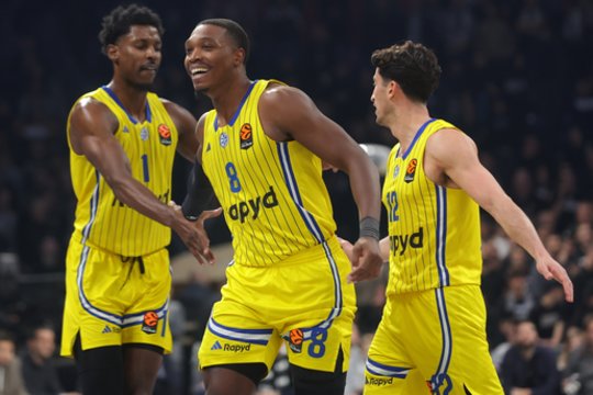 „Maccabi“ klubui palaužti „Bayern“ keturių kėlinių neužteko