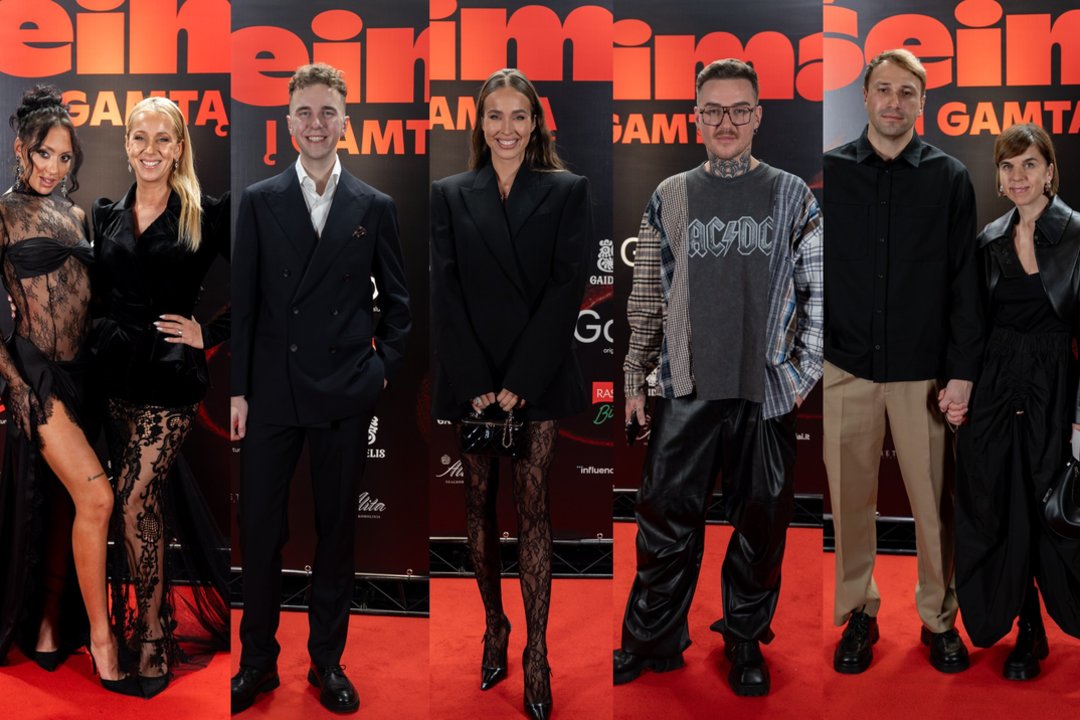 Sostinėje – nuotaikingo filmo premjera: akys krypo į pirmą kartą didžiajame ekrane pasirodžiusią V. Siegel