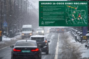 Žinia vilniečiams: prasideda eismo ribojimai – štai ką reikia žinoti