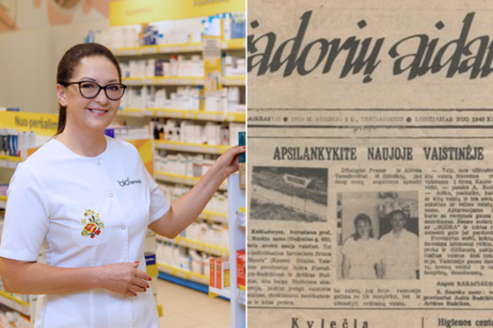 Vaistininkė atskleidė, kaip keitėsi vaistinių veidas nepriklausomoje Lietuvoje