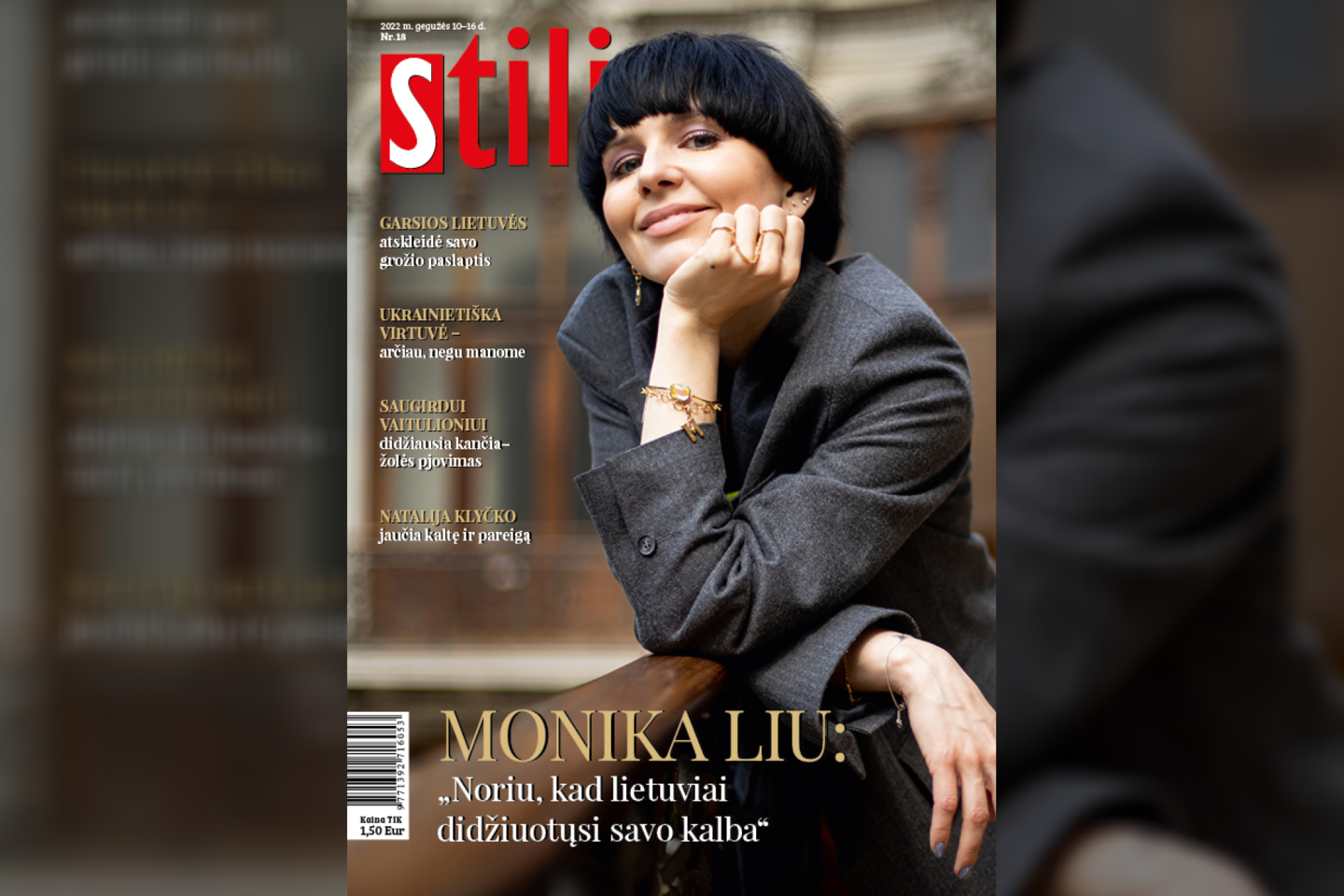 Monika Liu.<br>Žurnalo „Stilius“ archyvo nuotr.