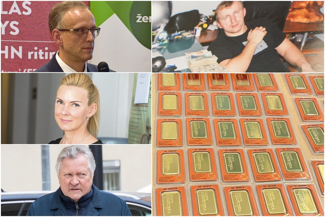 Garsioje korupcijos byloje – naujos detalės: aukso luitai „atplaukdavo“ iš Šveicarijos, V. Vonžutaitei – elektroninė apykojė