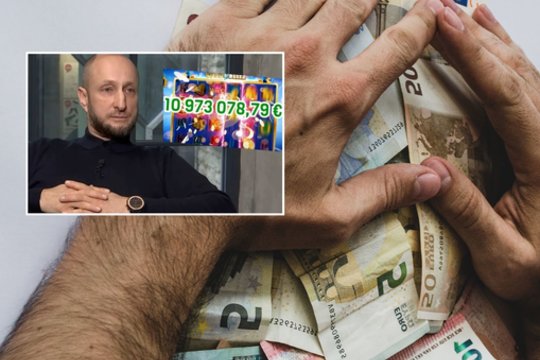 11 milijonų laimėjęs estas grasina bado streiku: negauna beveik pusės laimėjimo