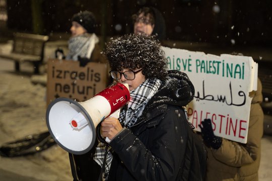 Eurolygos dvikovos Kaune belaukiant – protestas prieš „Žalgirio“ varžovus
