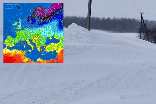 Dėl orų – vis daugiau perspėjimų: dar viena savivaldybė paskelbė apie ekstremalią situaciją, Lietuva skilo į dvi dalis