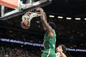 Šventė Kaune: ketvirtame kėlinyje užsikūręs „Žalgiris“ patiesė „Hapoel“