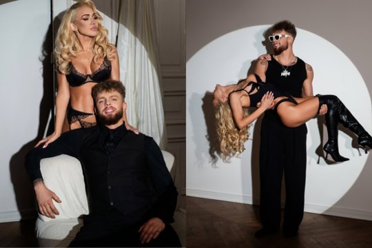 Oksana Pikul ir kovotojas Dominykas Dirkstys – nauja pora: paviešino itin seksualią fotosesiją