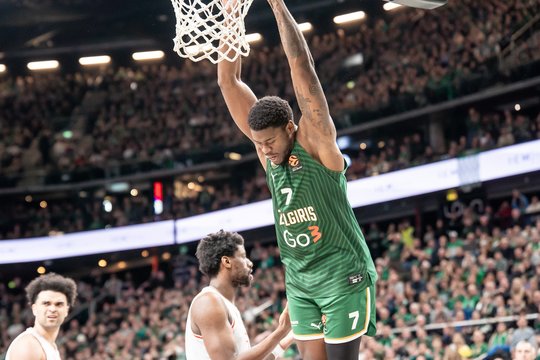 Įvertinimas „Žalgirio“ aukštaūgiui – pripažintas geriausiu savaitės krepšininku