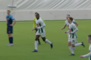 „Žalgirio“ peržiūroje esantis puolėjas išplėšė pergalę