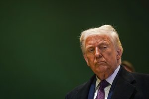 Po skambių D. Trumpo pareiškimų – V. Zelenskio kirtis atgal