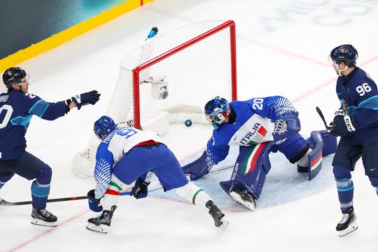 Suomijos ledo ritulininkai šeimininkus liūdino net 11 sykių