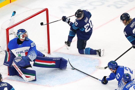 Suomijos ledo ritulininkai šeimininkus liūdino net 11 sykių