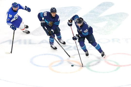 Suomijos ledo ritulininkai šeimininkus liūdino net 11 sykių