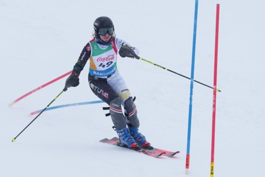 Startuoja jauniausia Lietuvos olimpietė N. Stepanauskaitė