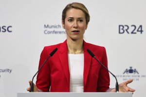 K. Kallas atmetė JAV kritiką Europai