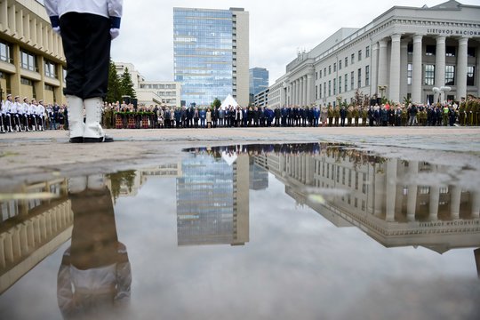Nepriklausomybės aikštę ir fontaną planuojama atnaujinti po Lietuvos pirmininkavimo ES Tarybai