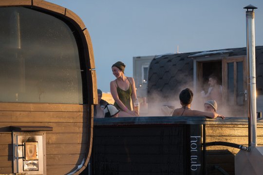 Pajūryje – pirčių mylėtojų festivalis: neišgąsdino ir rekordinis šaltis