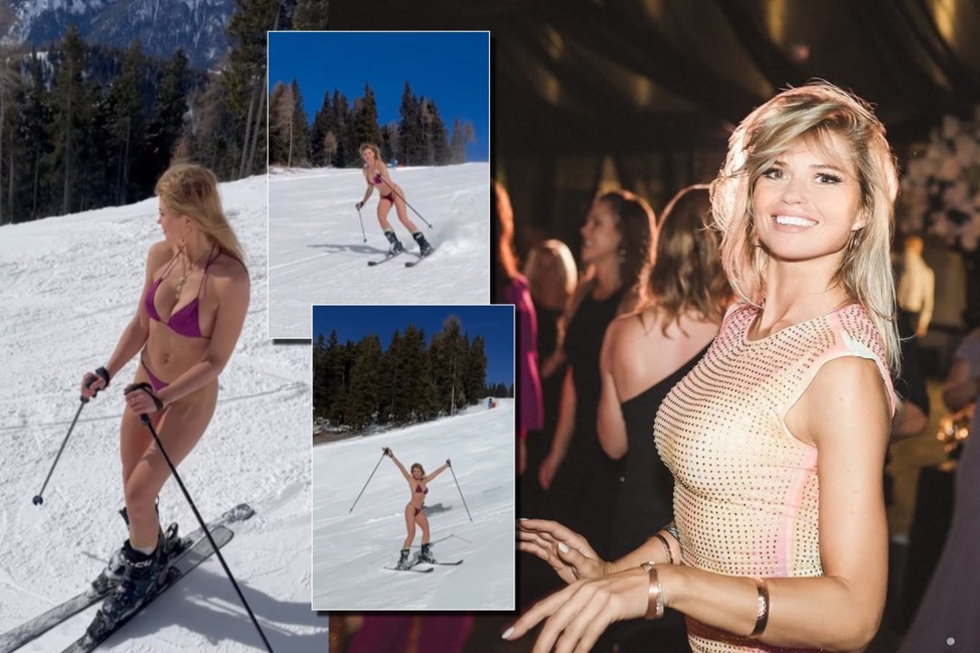 Jolanta Leonavičiūtė privertė aiktelėti: nuo kalno skriejo tik su maudymosi kostiumėliu