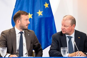 V. Sinkevičius nemano, kad Skvernelis turi trauktis: atrodytų, lyg nuo kažko bėgama