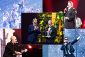 Sausakimšoje „Žalgirio“ arenoje – Vasario 16-ajai skirtas koncertas: į sceną lipo ryškiausios žvaigždės