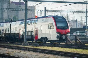 Nelaimė Šveicarijoje: traukinys nuslydo nuo bėgių, gali būti sužeistųjų