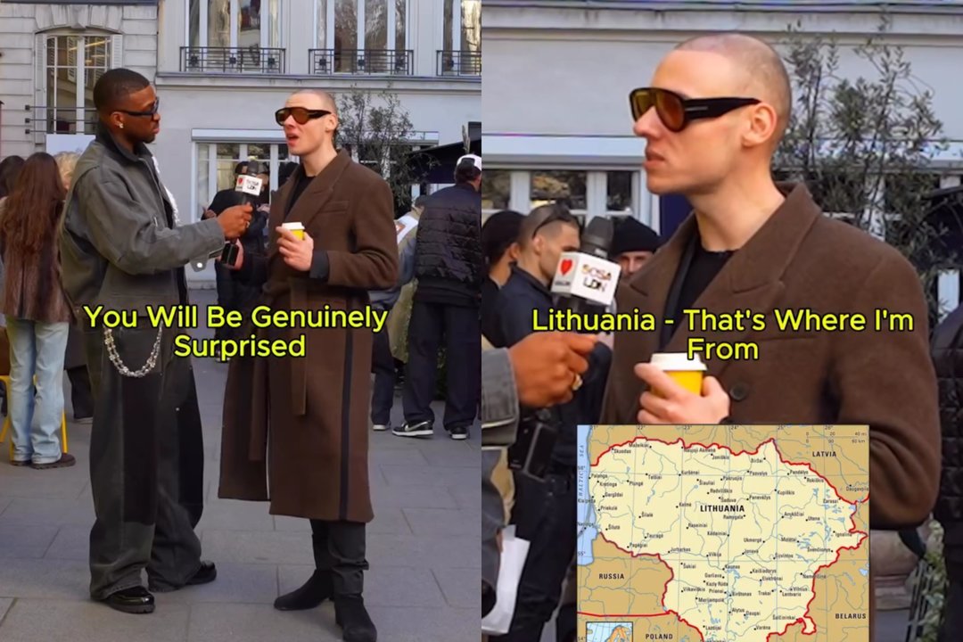 Gatvės interviu su lietuviu virto sensacija: jo pareiškimas apie mūsų šalį nustebino tūkstančius