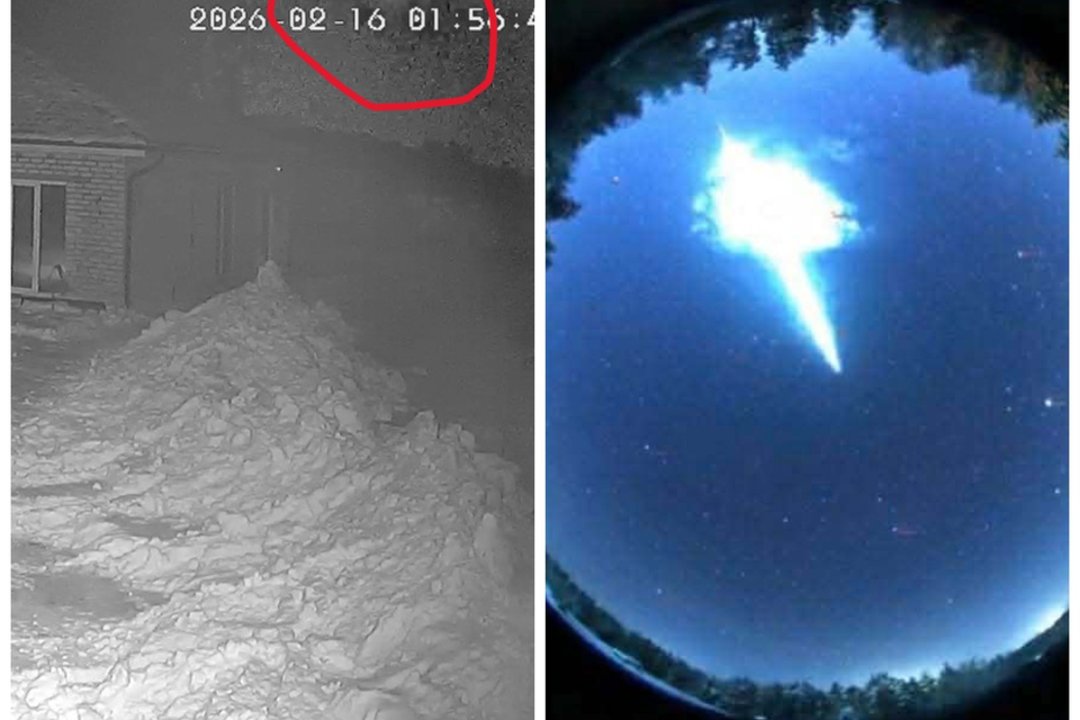 Vasario 16-osios naktį tautiečiai danguje išvydo tai, ko dar nebuvo regėję