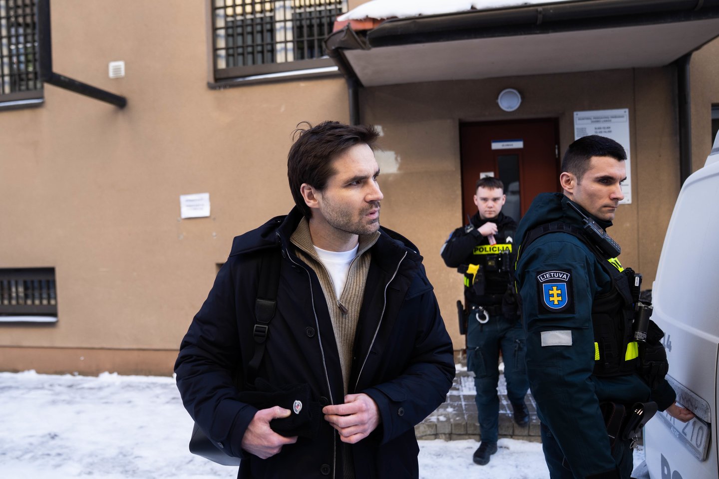 Po 16 mėnesių finansiniais nusikaltimais įtariamas Vilhelmas Germanas paleistas į laisvę. <br> G. Bitvinsko nuotr.