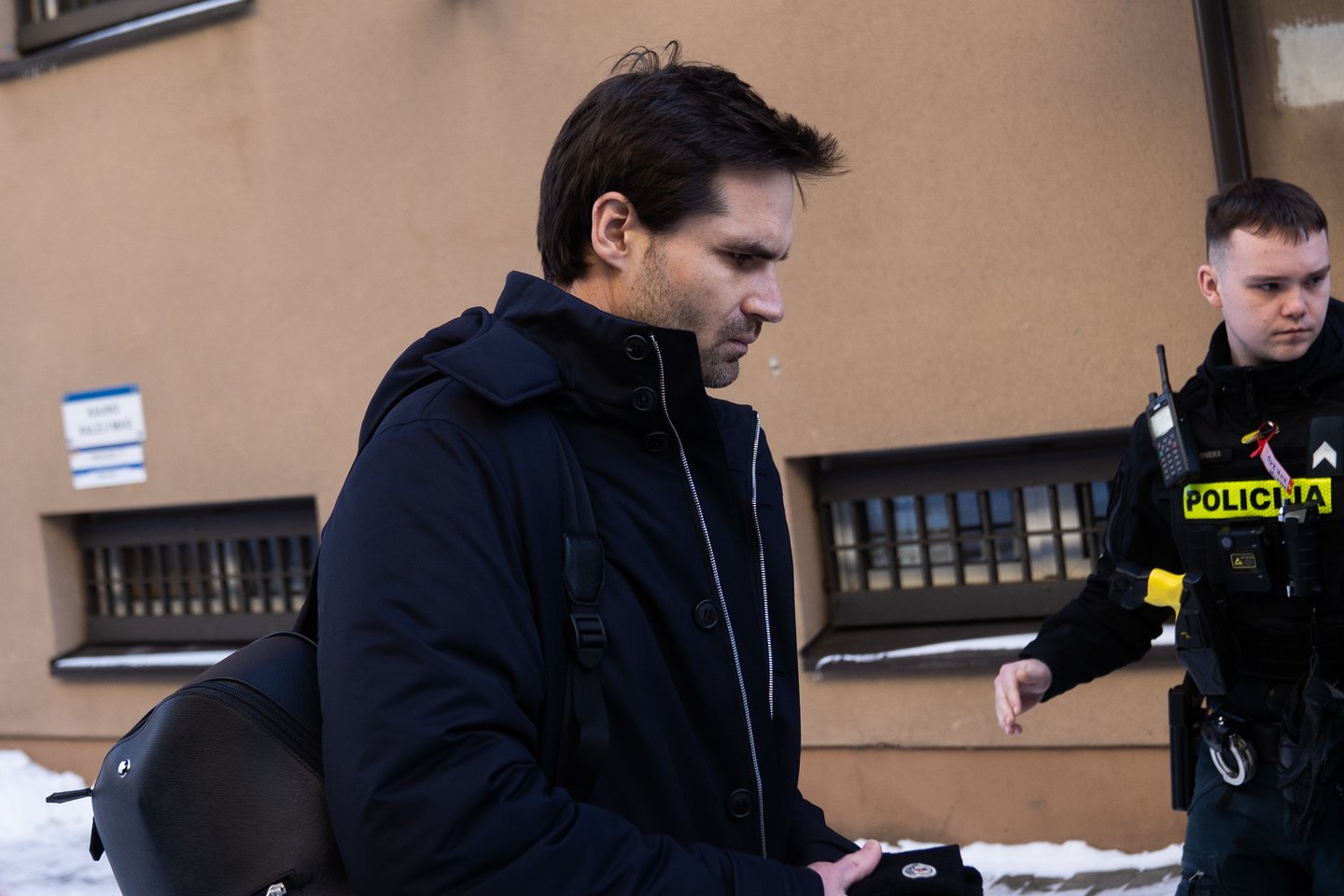 Po 16 mėnesių finansiniais nusikaltimais įtariamas Vilhelmas Germanas paleistas į laisvę. <br> G. Bitvinsko nuotr.