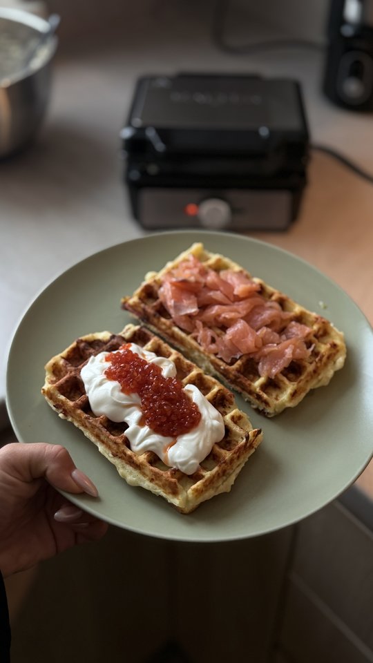 Simona dalijasi savo pamėgtais, organizmui palankiais, vaflių ir lietinių receptais.<br> Asmeninio albumo nuotr.