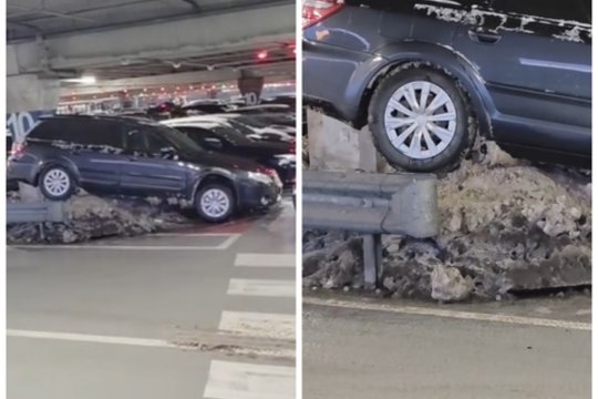 Per Valentino dieną pamatytas vaizdelis prekybos centro aikštelėje privertė pakelti antakį