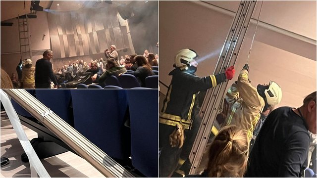 „Biplan“ koncertas Nidoje kai kuriems vos nesibaigė tragiškai: nuo lubų nukritus LED juostoms sužaloti žmonės