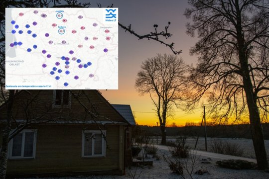 Praėjusi naktis – dar šaltesnė: Lietuvoje fiksuotas speigas