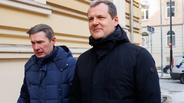 Užfiksavo į STT atvykusį G. Palucką: kalbus nebuvo