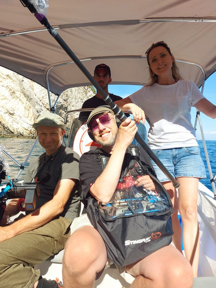 Trumpametražį dokumentinį filmą apie E. Tombak sukūrę Ž. Gallego ir R. Kurkulis: „Jei liktų gyventi savaitė, turėtume filmą“.<br>Asmeninio albumo nuotr.