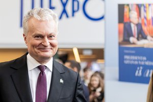 Po sprendimo nesuteikti žodžio – G. Nausėdos žinutė Knygų mugei