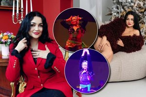 Monika Falcon turistams Egipte demonstravo viliojantį šokį: akį traukė išskirtinis įvaizdis