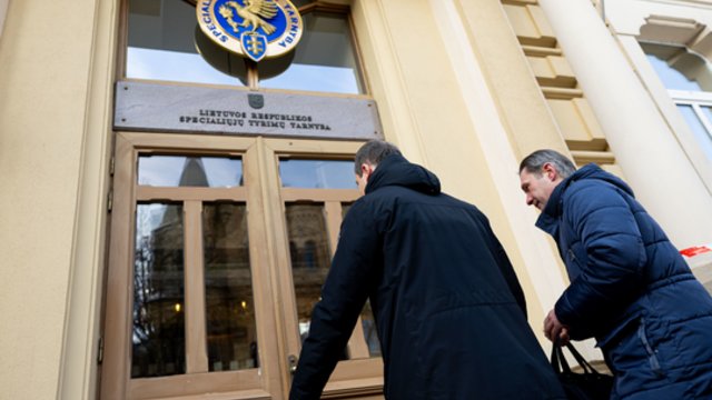 Vos išėjęs iš STT apklausos G. Paluckas sugrįžo dar kartą: pamiršau dar kai ką papasakoti