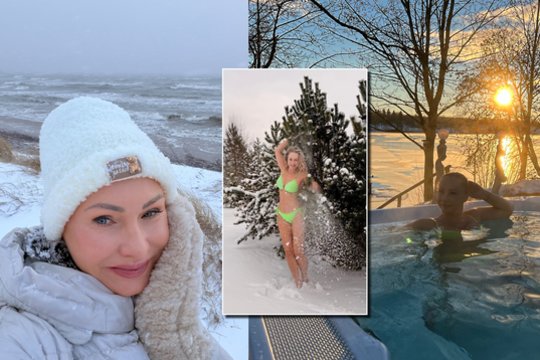 Jaunystės eleksyrą Reda Karosienė atrado šaltame vandenyje: išdavė ir daugiau paslapčių