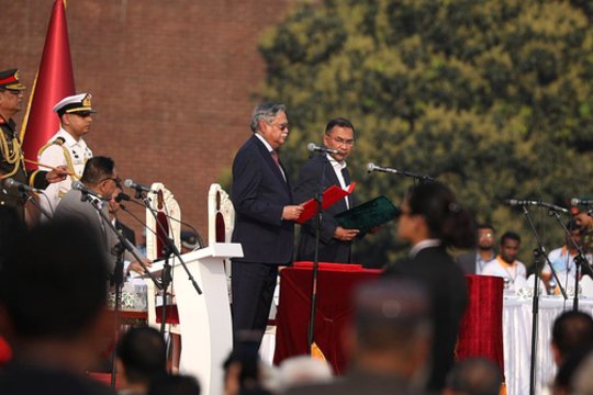 Naujuoju Bangladešo premjeru prisaikdintas Tarique‘as Rahmanas