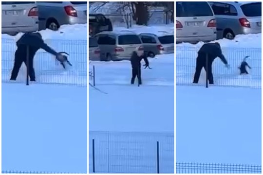 Plinta šokiruojantis vaizdo įrašas: pasipiktinę gyventojai prašo visuomenės pagalbos