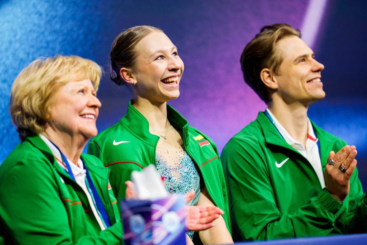 Lilija Vanagienė, Meda Variakojytė ir Saulius Ambrulevičius.<br>V.Dranginio/LTOK nuotr.